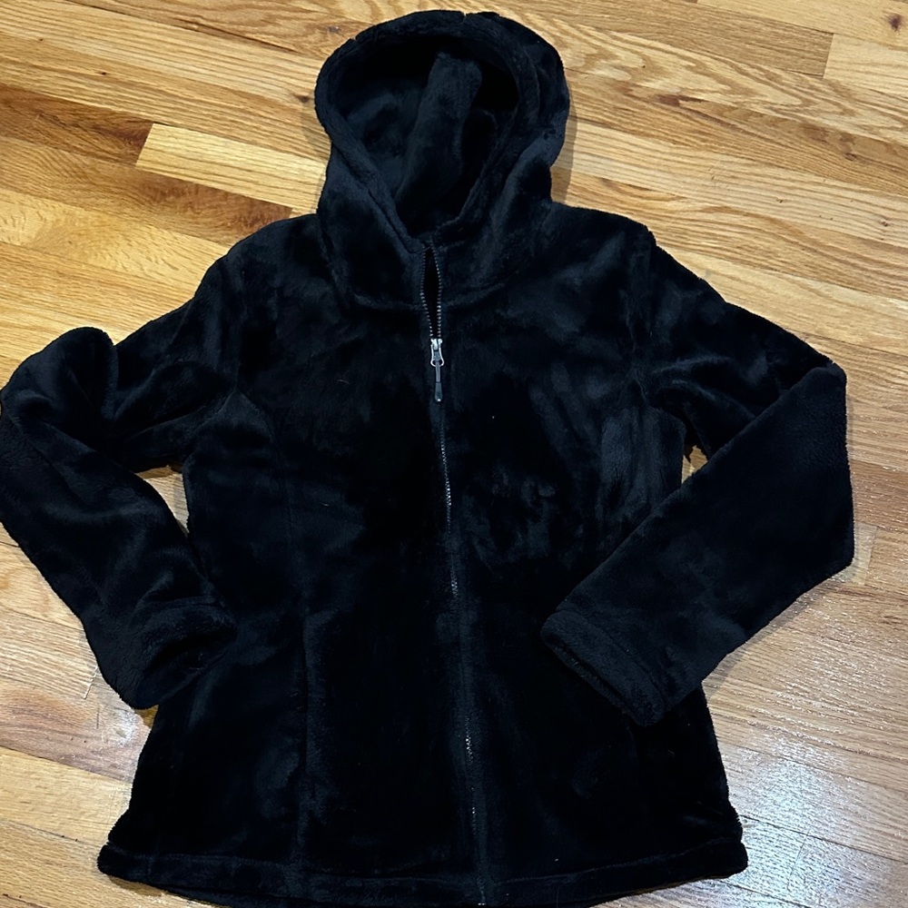 32 degrees heat Black Fleece Zip-Up Hoodie